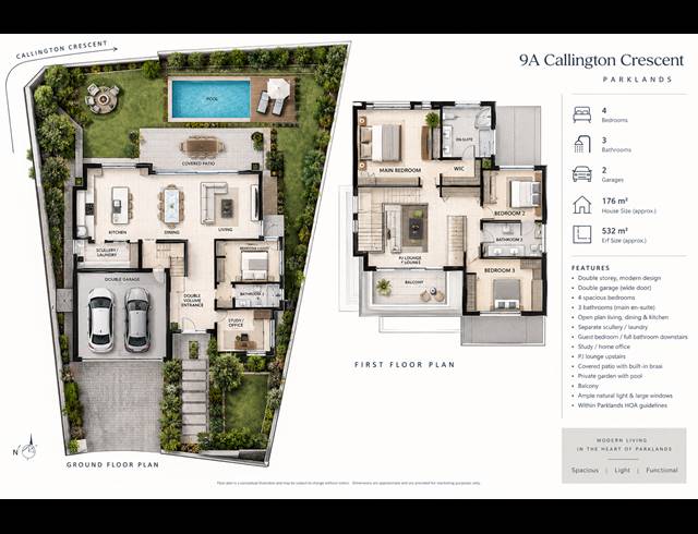725M² VACANT LAND FOR SALE IN PARKLANDS